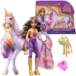 SPIN MASTER Lalka Unicorn Academy Sophia i Jednorożec