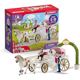 schleich HORSE CLUB Kareta weselna 42641 para młoda