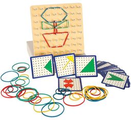 ČistéDřevo Tablica drewniana Geoboard