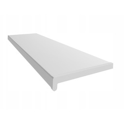 Nakładka na Parapet Wewnętrzny Biała Vilo Pcv 38x300cm