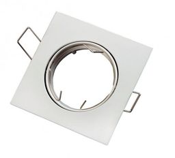 Oprawa kwadratowa ruchoma, odlew - biała