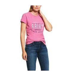 ARIAT Koszulka damska LOGO SS20 - heather