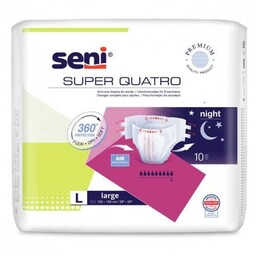 SENI SUPER QUATRO L Pieluchomajtki dla dorosłych, 10