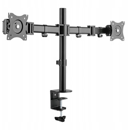 Regulowany uchwyt Ultradesk Skeleton Double na 2 monitory