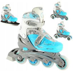 4w1 Łyżworolki Rolki Wrotki Rekreacyjne Z Regulacją