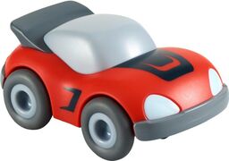 Czerwony samochód sportowy Kullerb HB304711-Haba, pojazdy dla dzieci