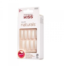 KISS Salon Sztuczne Paznokcie Naturals - Go Rouge