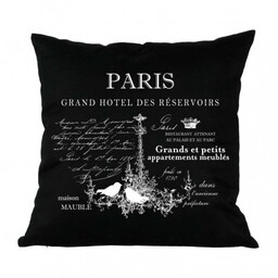 Poduszki Ozdobne PARIS Czarne