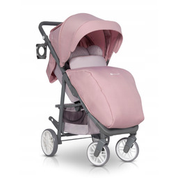Wózek spacerowy Euro-Cart Flex różowy powder pink