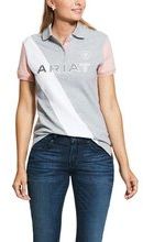 ARIAT Koszulka damska TARYN POLO SS20 - heather