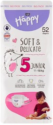 Pieluszki Bella Happy 5 Junior 11-18 Kg 52