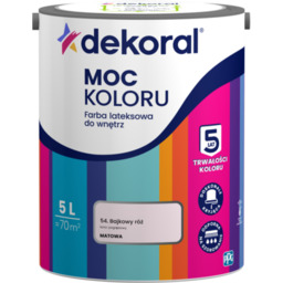 Farba lateksowa do wnętrz MOC KOLORU Bajkowy róż