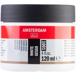 Gesso białe Amsterdam, white gesso 120 ml