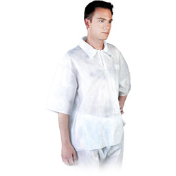 - Bluza z polipropylenu z krótkim rękawem. 3XL