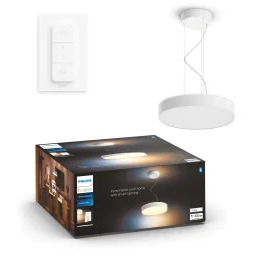 Philips Hue White Ambiance Enrave Biały Lampa sufitowa