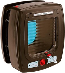 Ferplast Klapa dla kota z huśtawką mikroczipa, szybka