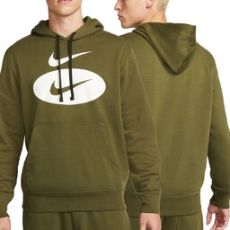 Nike bluza męska khaki Sportswear Swoosh League DM5458-326