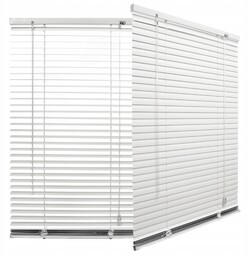 Żaluzja aluminiowa wewnętrzna pozioma 25 mm na okno/drzwi