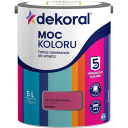 Farba lateksowa do wnętrz MOC KOLORU Powabna fuksja