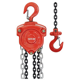 Yato WCIĄGNIK ŁAŃCUCHOWY 5,0 T, ŁAŃCUCH 3 M
