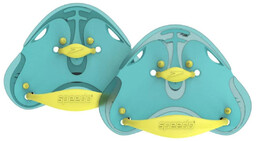 Speedo biofuse finger paddle arctic glass żółty /