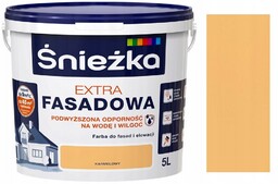 Śnieżka Extra Fasadowa Farba Elewacja Karmelowy 5L