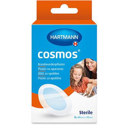 Cosmos Plaster na oparzenia 68mm x 43mm, 8szt.