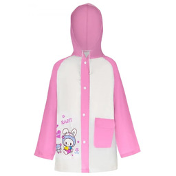 Płaszcz Przeciwdeszczowy dziecięcy z nadrukiem RABBIT 100-115cm PEL-DZ-7M