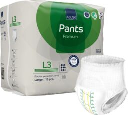 Abena Pants Premium L3, majtki chłonne, 15 sztuk