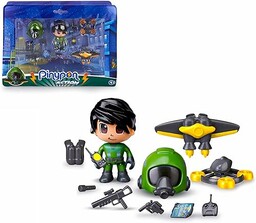 Pinypon Action- Jet Pack, 1 Figurita con Accesorios,