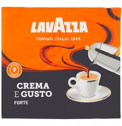 LAVAZZA CREMA E GUSTO FORTE mielona kawa 2x250