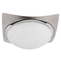 Plafoniera Princessa E27 60W 26x26cm chrom satynowy