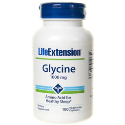 Life Extension, Glicyna 1000 mg, Suplement diety, 100