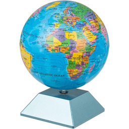 Obracająca się kula ziemska