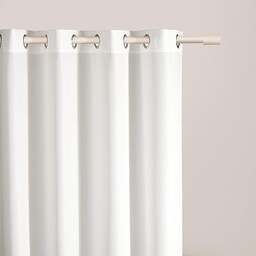 ROOM99 Zasłona ze srebrnymi oczkami Aura 140 x