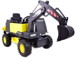 MEGA KOPARKA NA AKUMULATOR VOLVO, PEŁNA ELEKTRYKA, PILOT