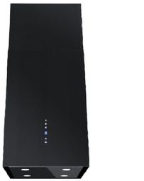 Okap wyspowy Quadro Pro Black Matt 40 cm