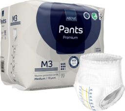 Abena Pants Premium M3, majtki chłonne, 15 sztuk