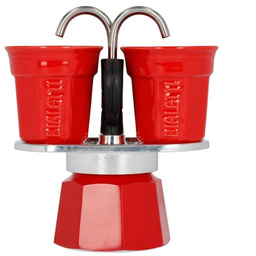 Kawiarka Bialetti Mini Express 2tz + filiżanki -