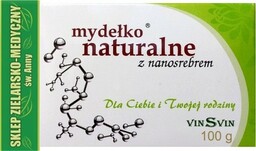 MYDEŁKO NATURALNE Z NANOSREBREM 100g