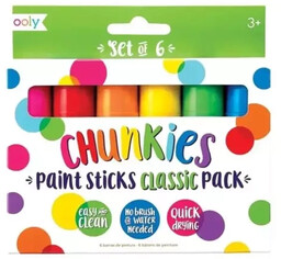 Farby w kredce Chunkies Paint Sticks 6 sztuk