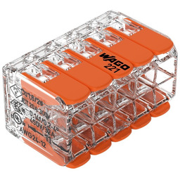 Szybkozłączka WAGO uniwersalna 10 x 0,14-4mm2 z dźwigniami