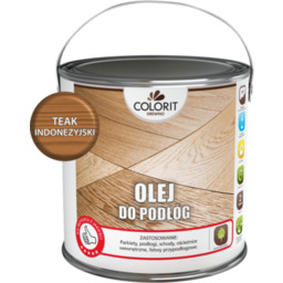 Olej do podłóg Teak indonezyjski 2,5 l Colorit