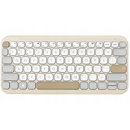 Klawiatura Asus Marshmallow KW100 90XB0880-BKB040 beżowa