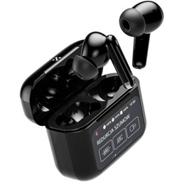 XMUSIC Słuchawki dokanałowe XTW950K ANC Czarny Lampa pierścieniowa