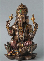 FIGURKA Ganesha - 19 cm MITOLOGIA HINDUSKA
