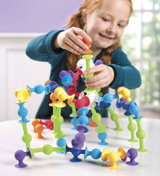 Zestaw Startowy Klocki Squigz Przyssawki FA088-1 Fat Brain