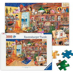 Puzzle 2D 3000 elementów: Ciekawa kolekcja