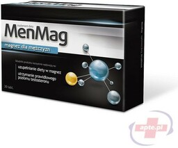MenMag magnez dla mężczyzn x30 tabletek