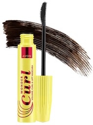 Avon, Wonder Curl, Podkręcająco-unoszący tusz do rzęs, Brown